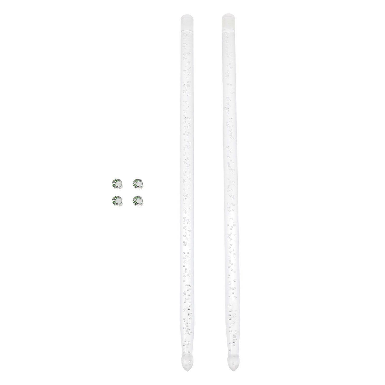 1Set Glowing Fluorescent Drumstick Light Up Mallet Percussion Instrument Accessory