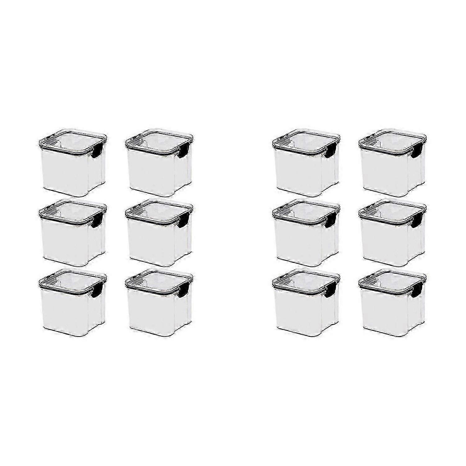 6-pack 700ml kitchen food storage box set