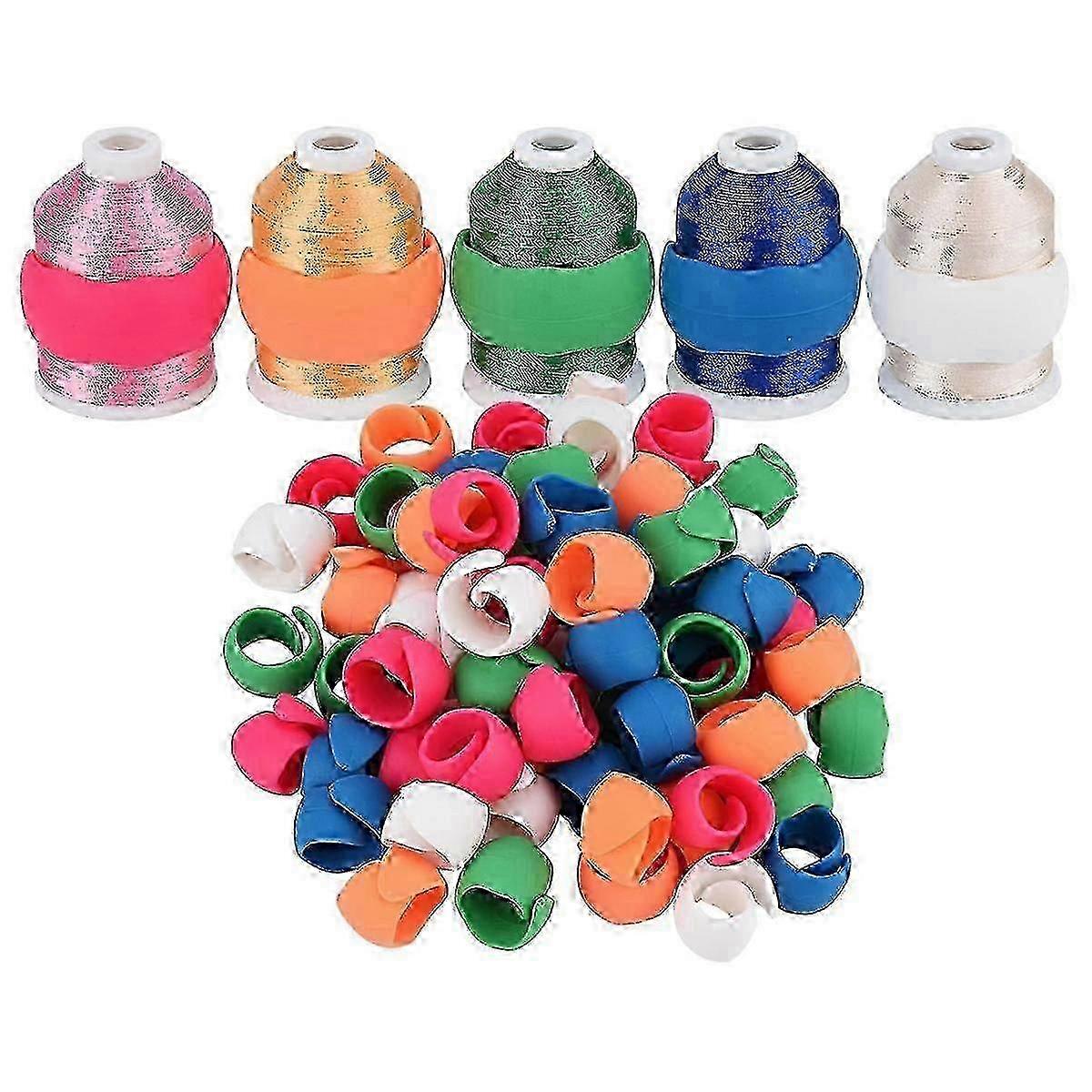 66PCS Embroidery Thread Holder-Keep Thread Spool Organized - Thread Spool Holder for Embroidery Thr Hwy