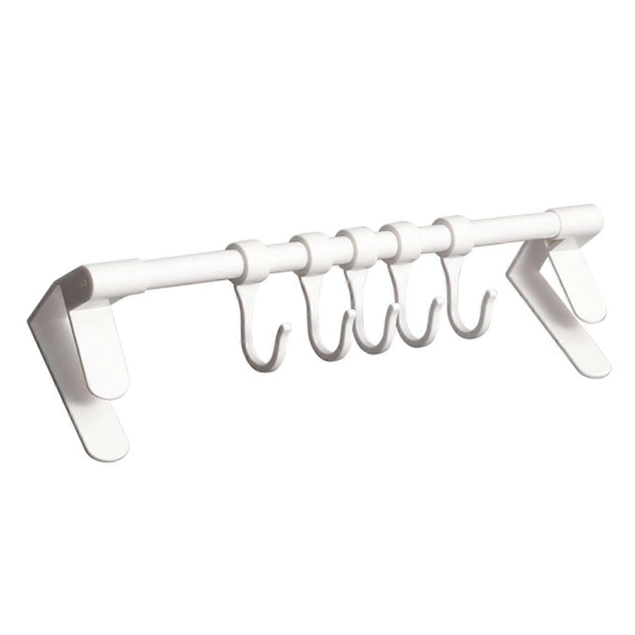 Under Cabinet Hooks SpaceSaving No Drilling Kitchen Utensil Hanger MultiFunctional Storage Rack