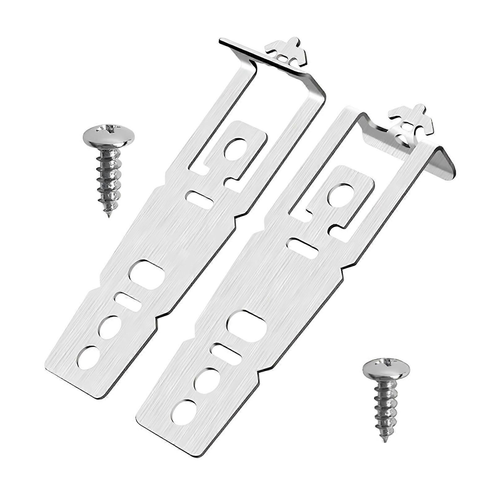 Rust Resistant Dishwasher Installation Bracket WD01X27759 Strong Construction for Multiple Models Simple Assembly Multicolor