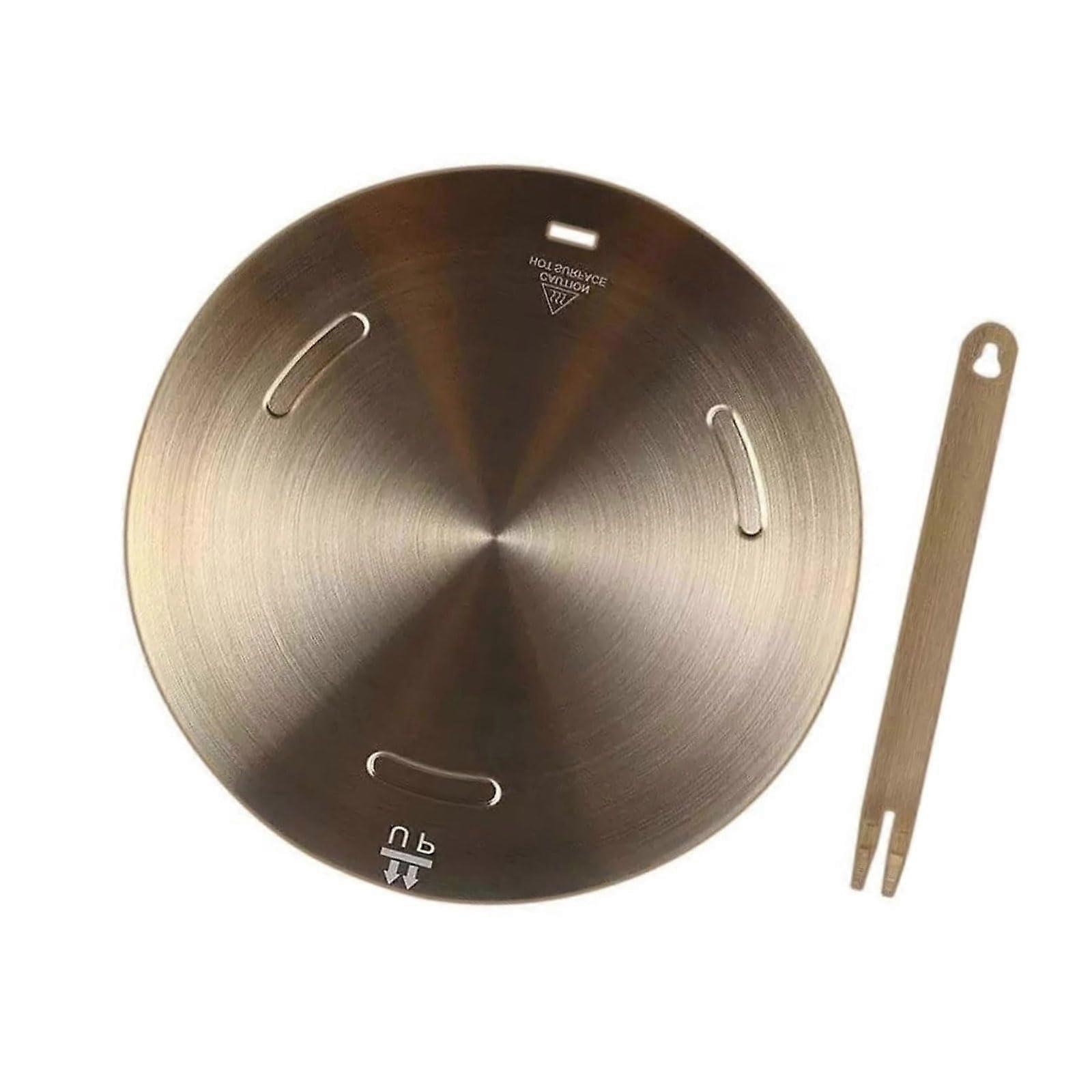 Induction Hob Converter Plate Stainless Steel Heat Diffuser with Removable Handle for NonInduction Cookware Ref: 1394