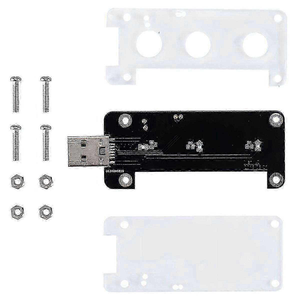 USB Dongle Expansion Breakout Module Kit for Zero / Zero W, Both Front & Back Side Can Be Inserted