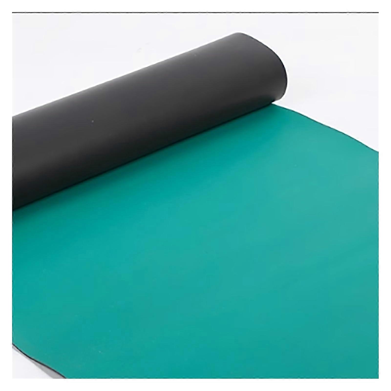Anti Static Mat ESD Workbench Mat with Heat Resistant Surface for Electronics , Green 60x500cm