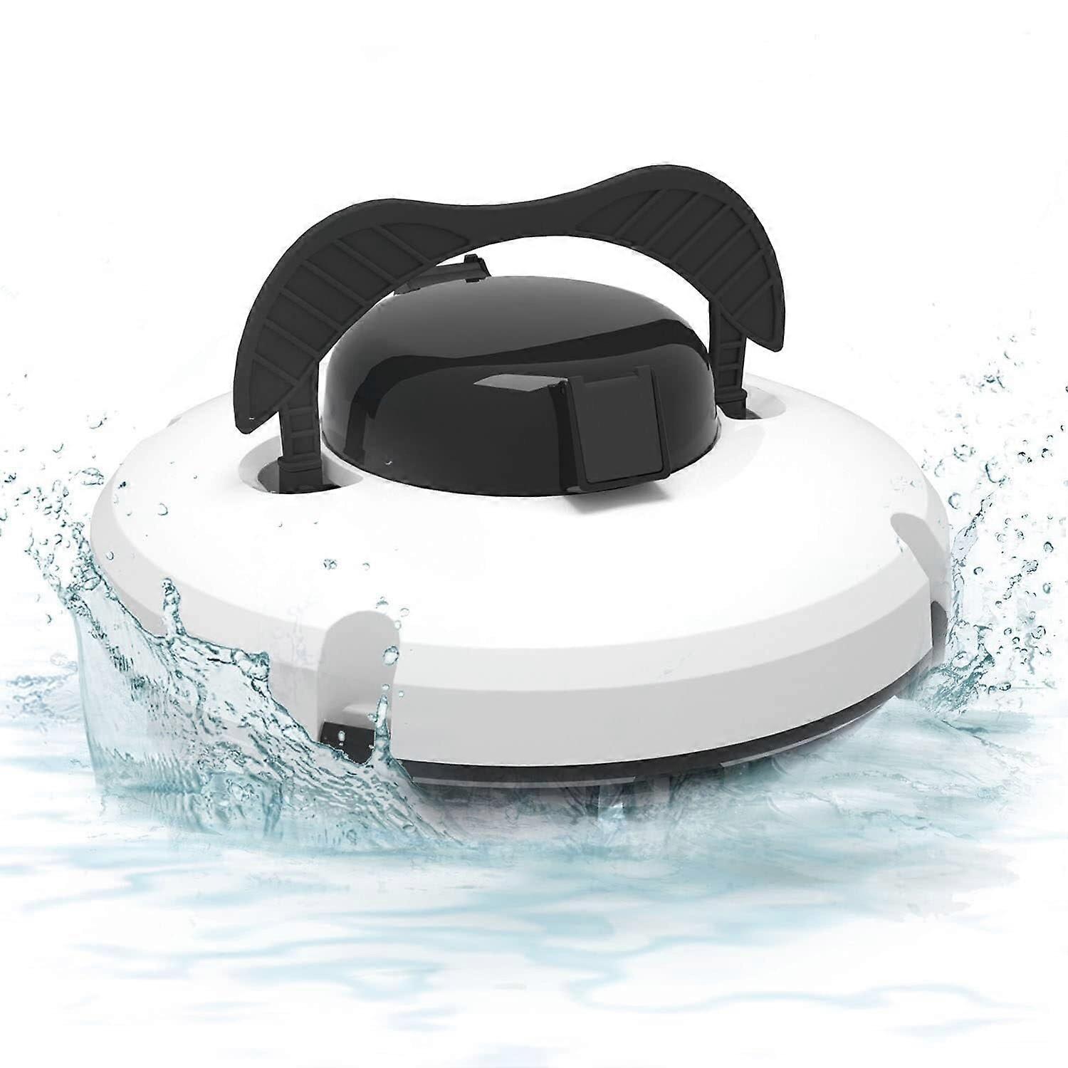 Cordless Robotic Pool Cleaner with Smart Navigation, Dual Suction, 120Min Runtime for Flat Pools