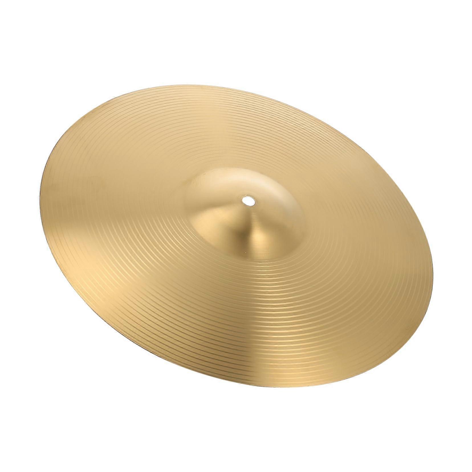 Drum Cymbal Accessory Alloy Brass Crash for Jazz Drum Kits Vibration Reduction Durable Replacement