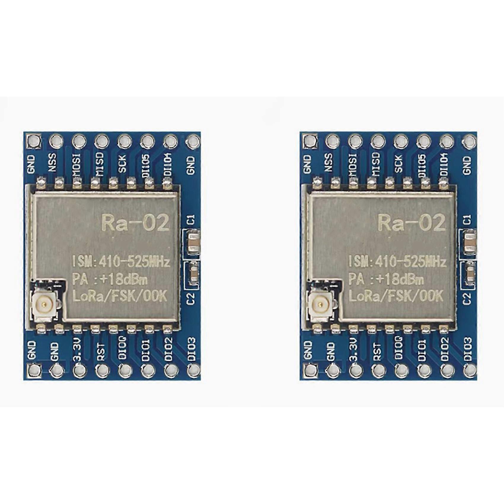 2X SX1278 LoRa Module LoRa 02 433M Adapter Module Wireless Transmission SPI Communication Module