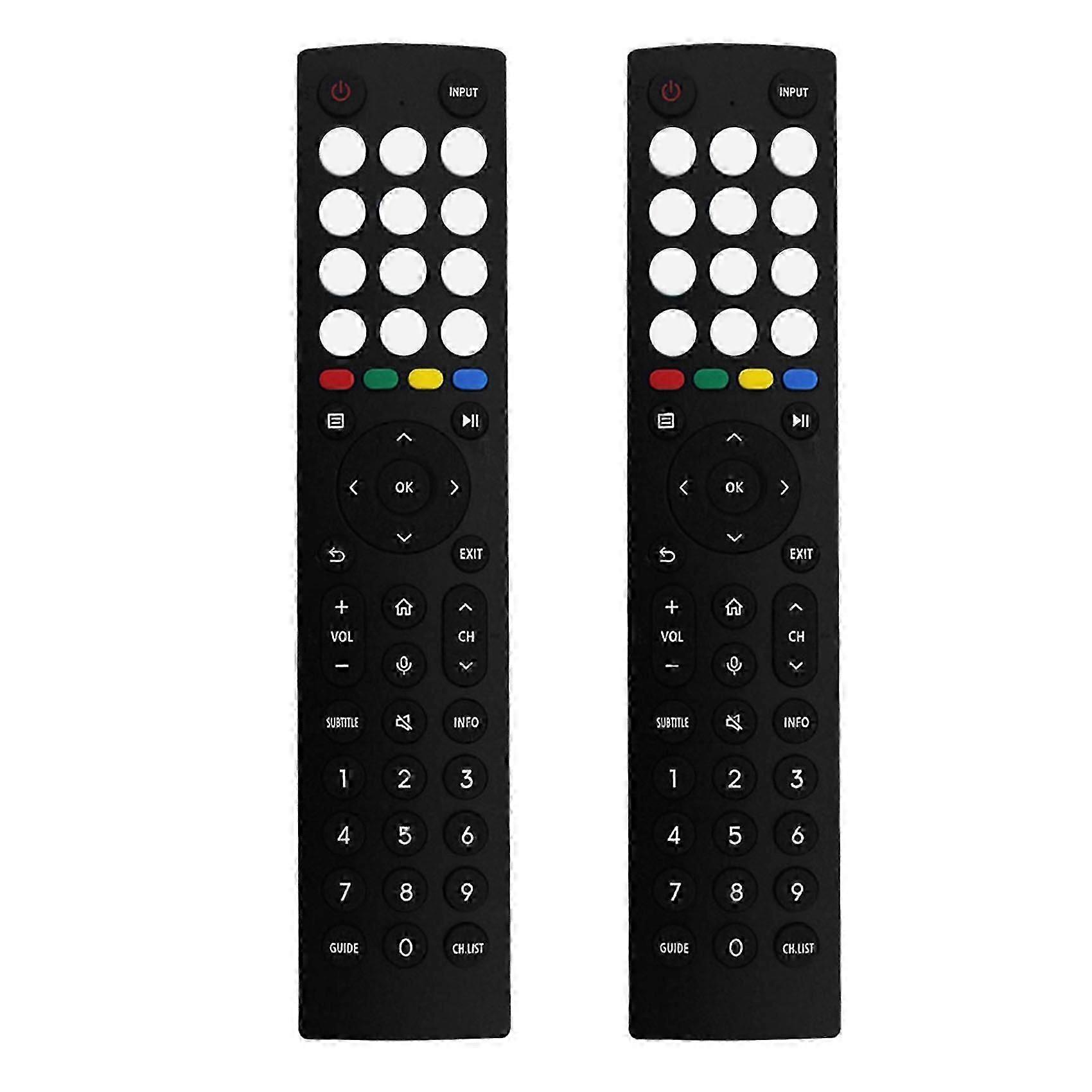 2X Replace ERF2R36H Remote Control for HISENSE TV Smart Android LED Remote Control
