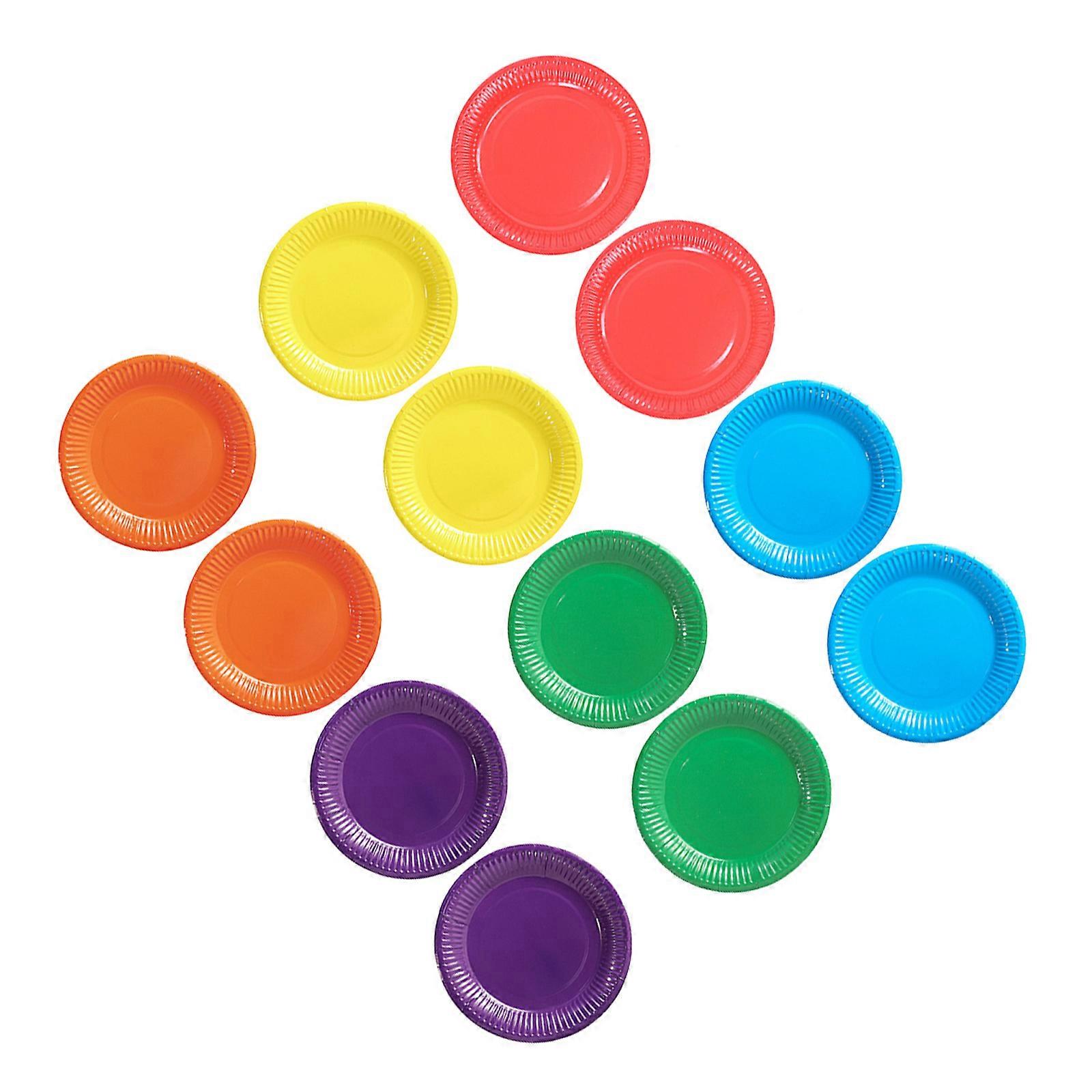 Party for Dinner Use 60Pcs Assorted Color Paper