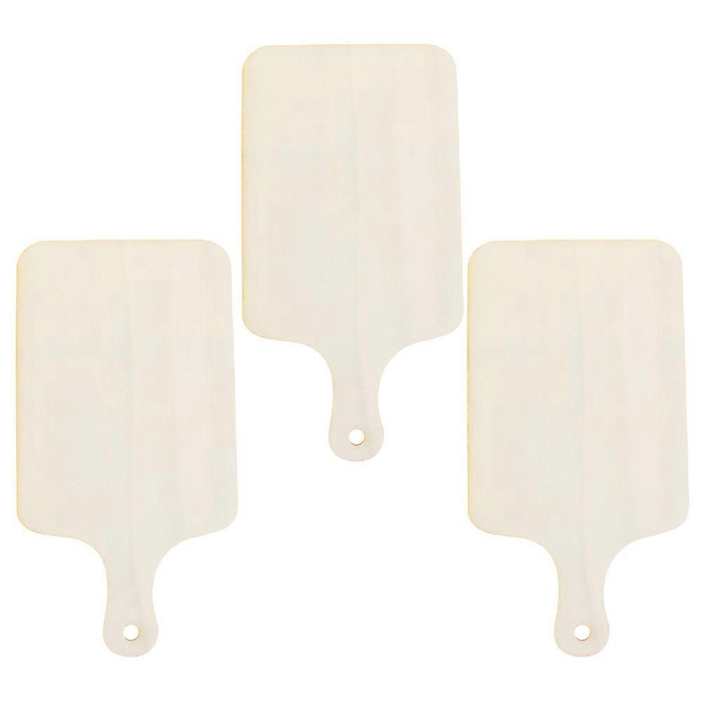 Wooden Bread Board for Serving 3Pcs Mini DIY Chopping Boards Set