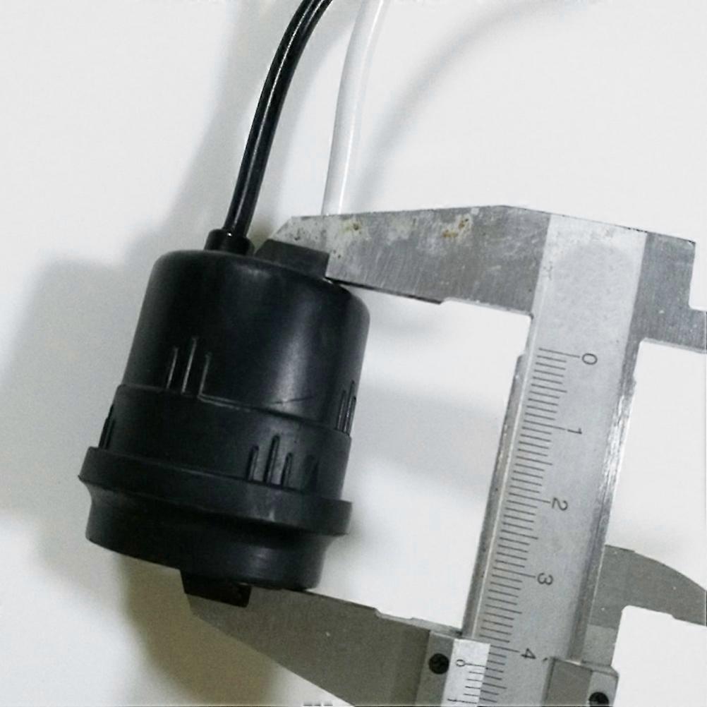 Waterproof Lamp Holder Bulb Socket E27 for Home Use 6Pcs Durable Black