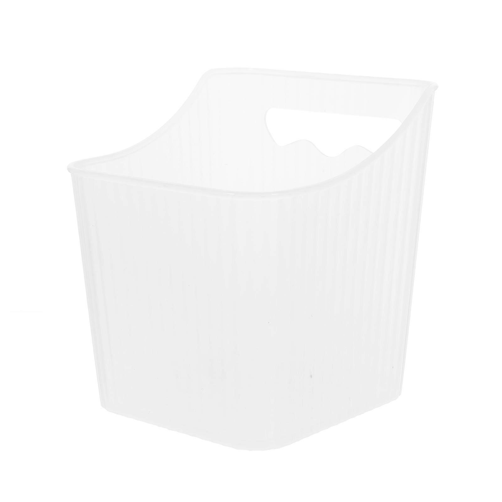 Small Organizer Bins Wall Mounted Baskets Ventilated Design For Kitchen Countertop Space Saving 1 Pair