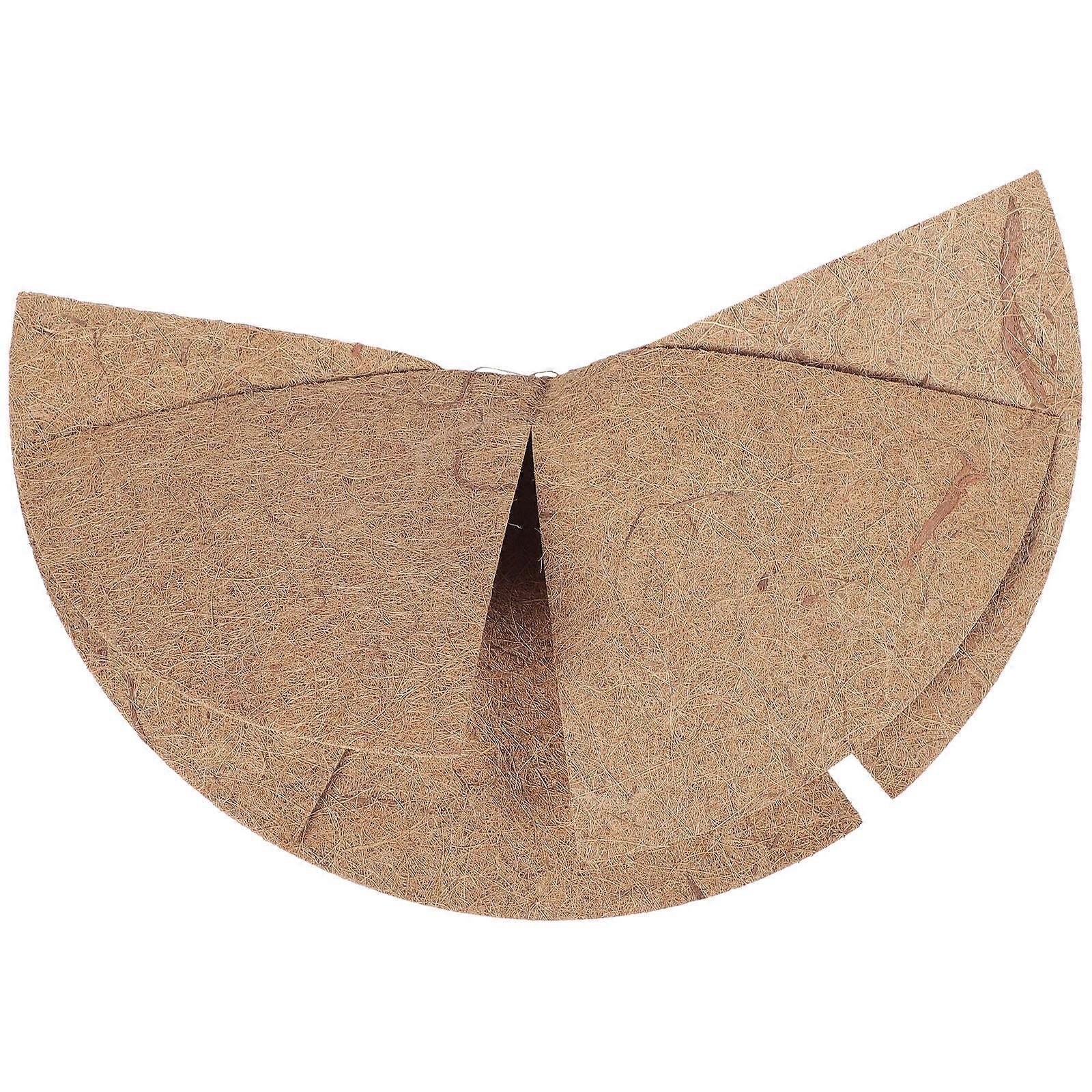 Coconuts Fiber Basket Liner Replacement for Storage 5Pcs Light Brown