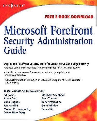 Microsoft Forefront Security Administration Guide