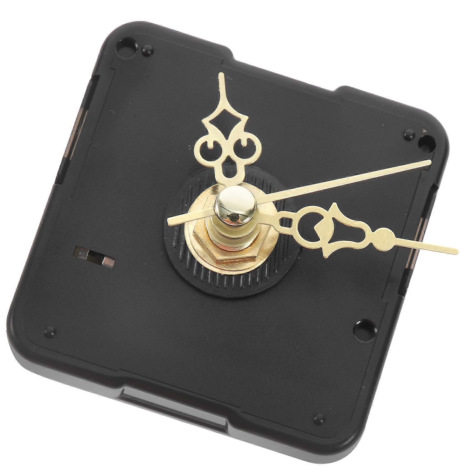 Clock Movement Mechanism Stable DIY Clock Replacement 1Set Plastic