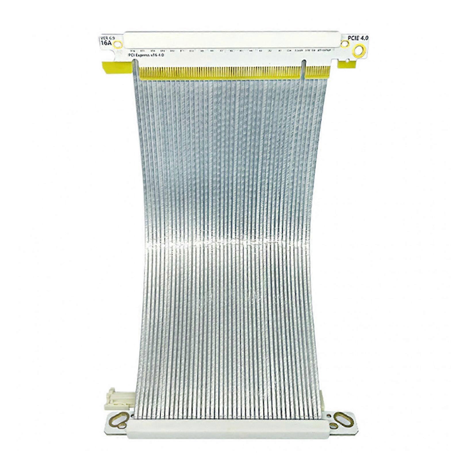 Full Speed PCIe4.0 x16 Risers Cable GPU Extension Wire For ITX Structure Chasses Graphics Card Risers Cable Replacement Multicolor