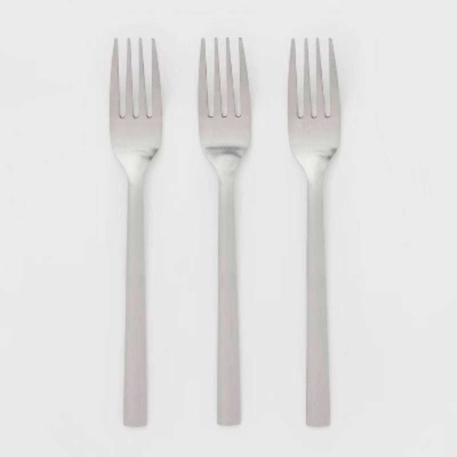 3pc Fork Set Silver -