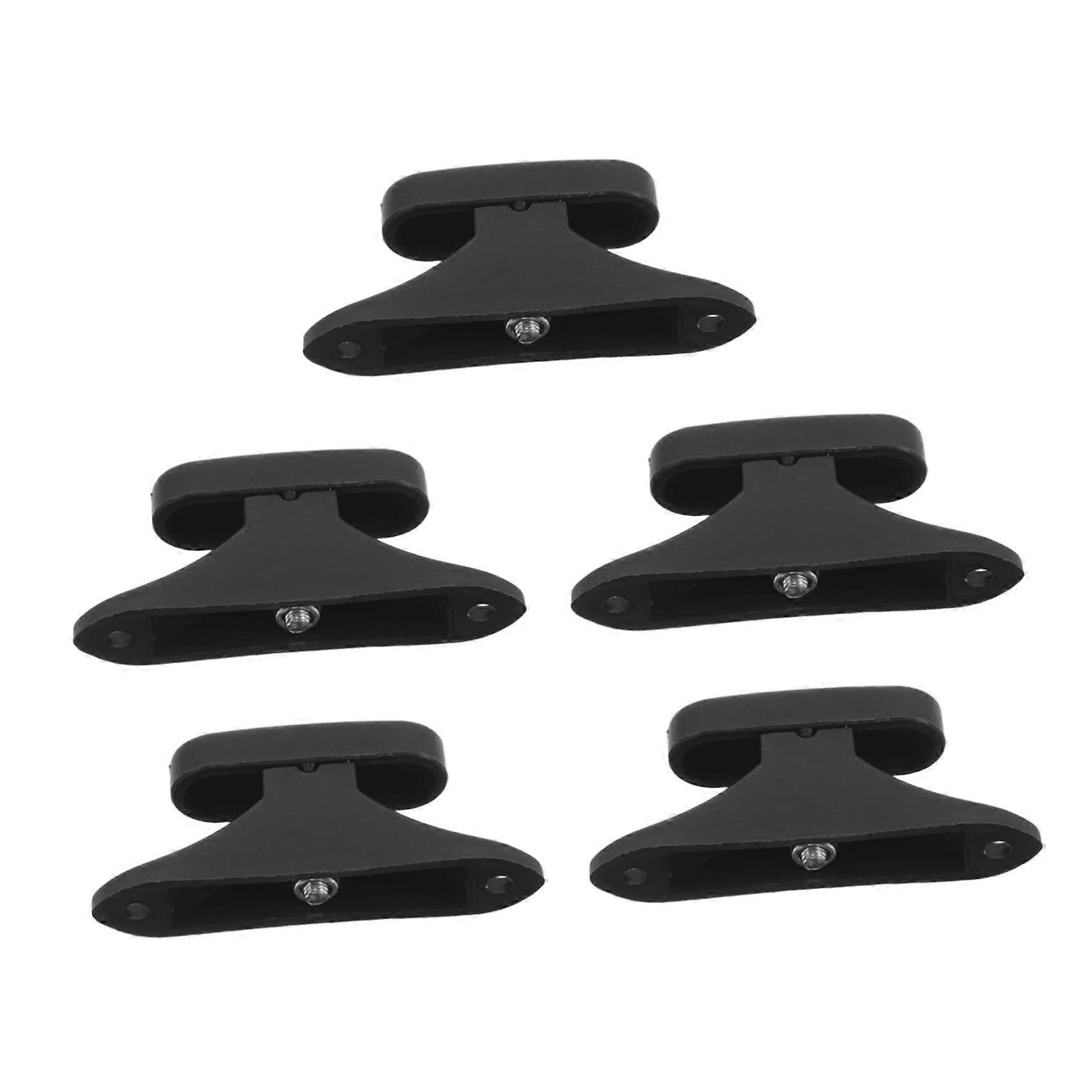 5pcs Secure Violin Bow Holder Clips Set for Case Replacement Parts Prevent Bow Damage