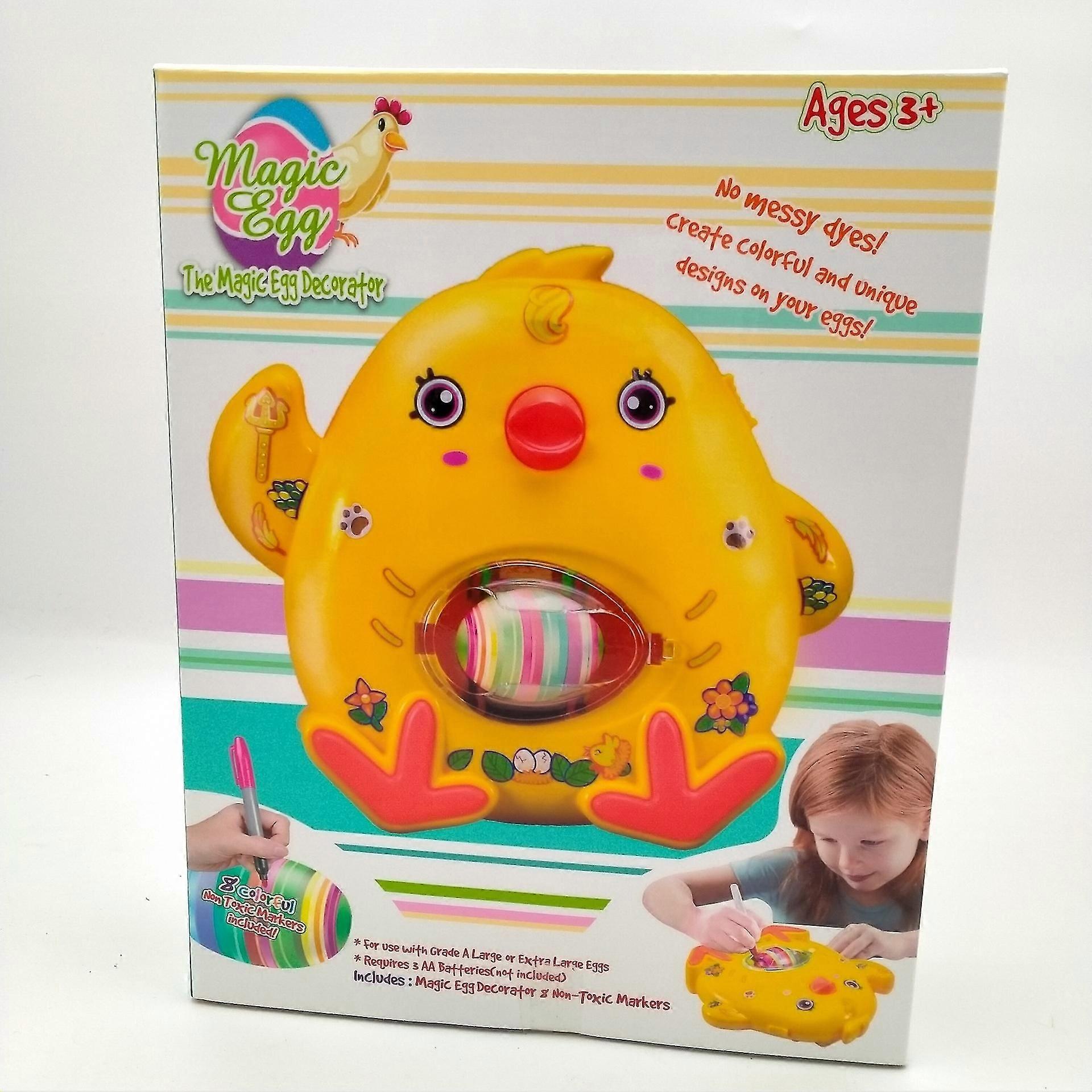 Pxcl Easter Egg Decorating Kit Egg Drawing Spinners Machine 3 Eggs