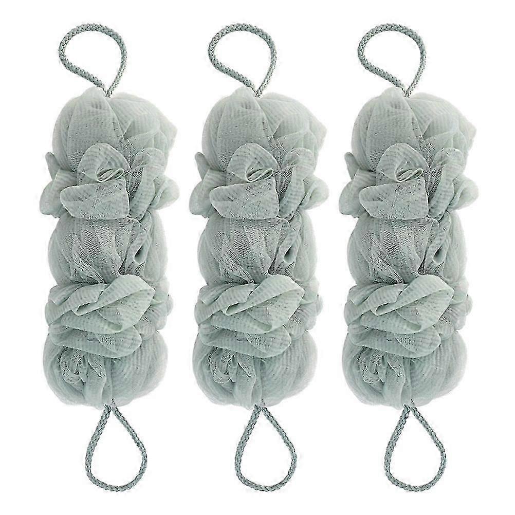 3pcs Back Scrubber Bath Exfoliating Body Washer