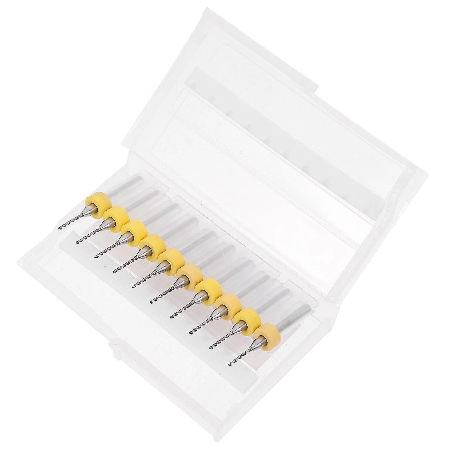 Pcb Carbide Drill Bits for Carving 10Pcs Micro Engraving Drill Set