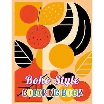 Malbuch im Boho-Stil: Wunderschönes und hochwertiges Design zum Entspannen und Genießen