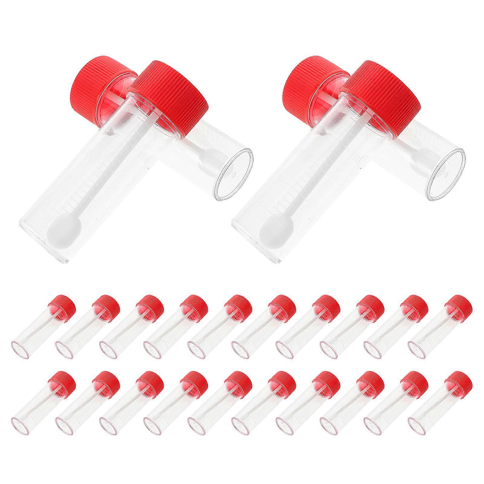 Plastic Sample Collection Container for Urine and Stool Testing 50Pcs