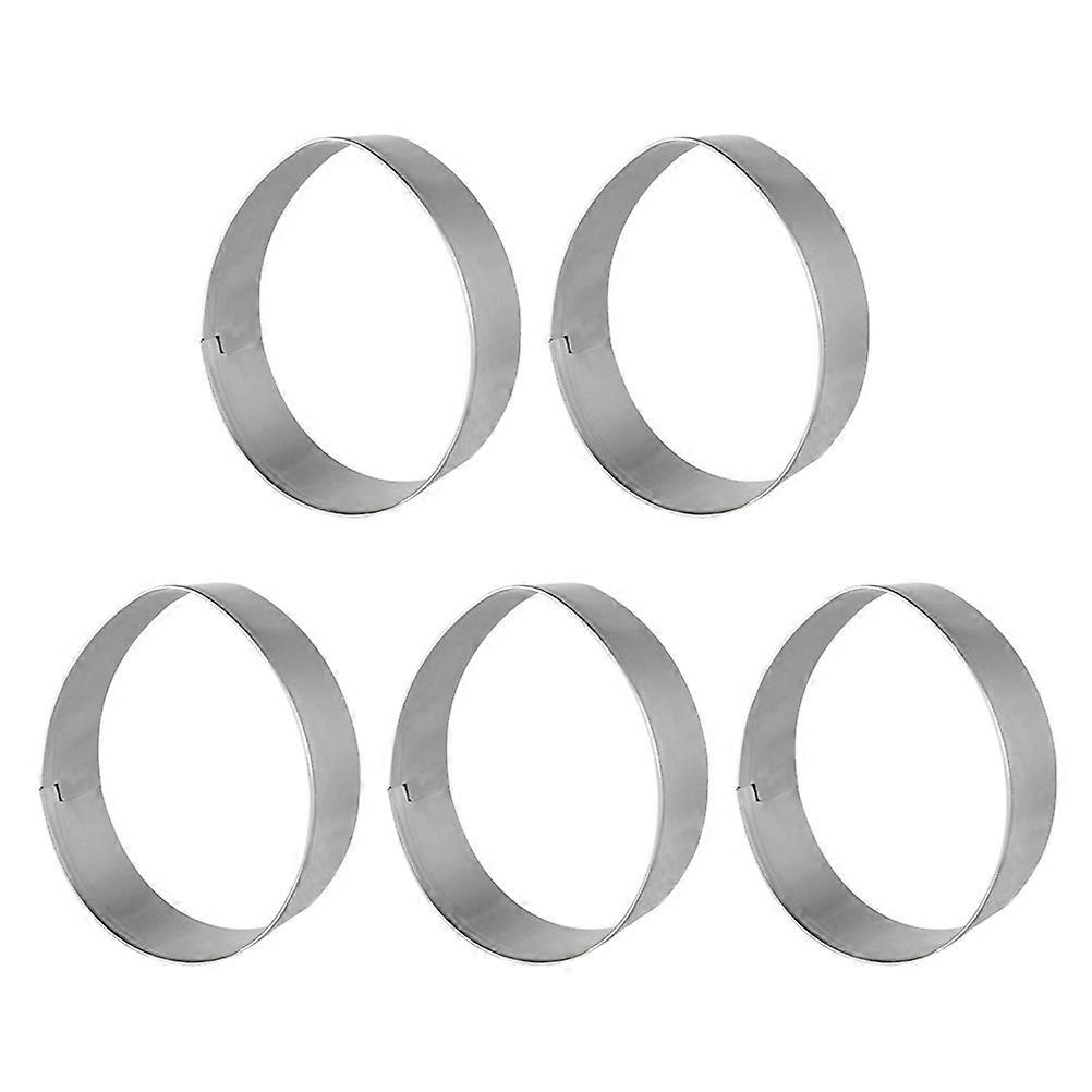 Cookie Cutters Stainless Steel Easter Egg Shape for Baking 15Pcs