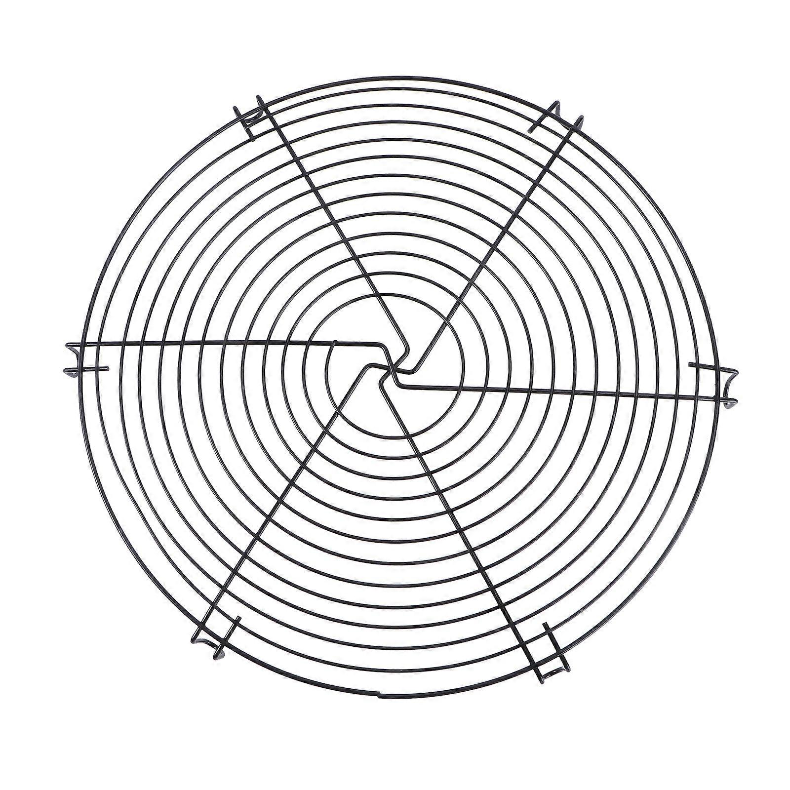 Wire Cooling Rack For Baking Black Iron Material Prevent Falling Through 1Set