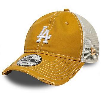 New Era 9Twenty Women's Trucker Cap CANVAS Los Angeles Dodgers