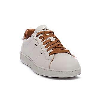 Baskets mode Exton en cuir blanc