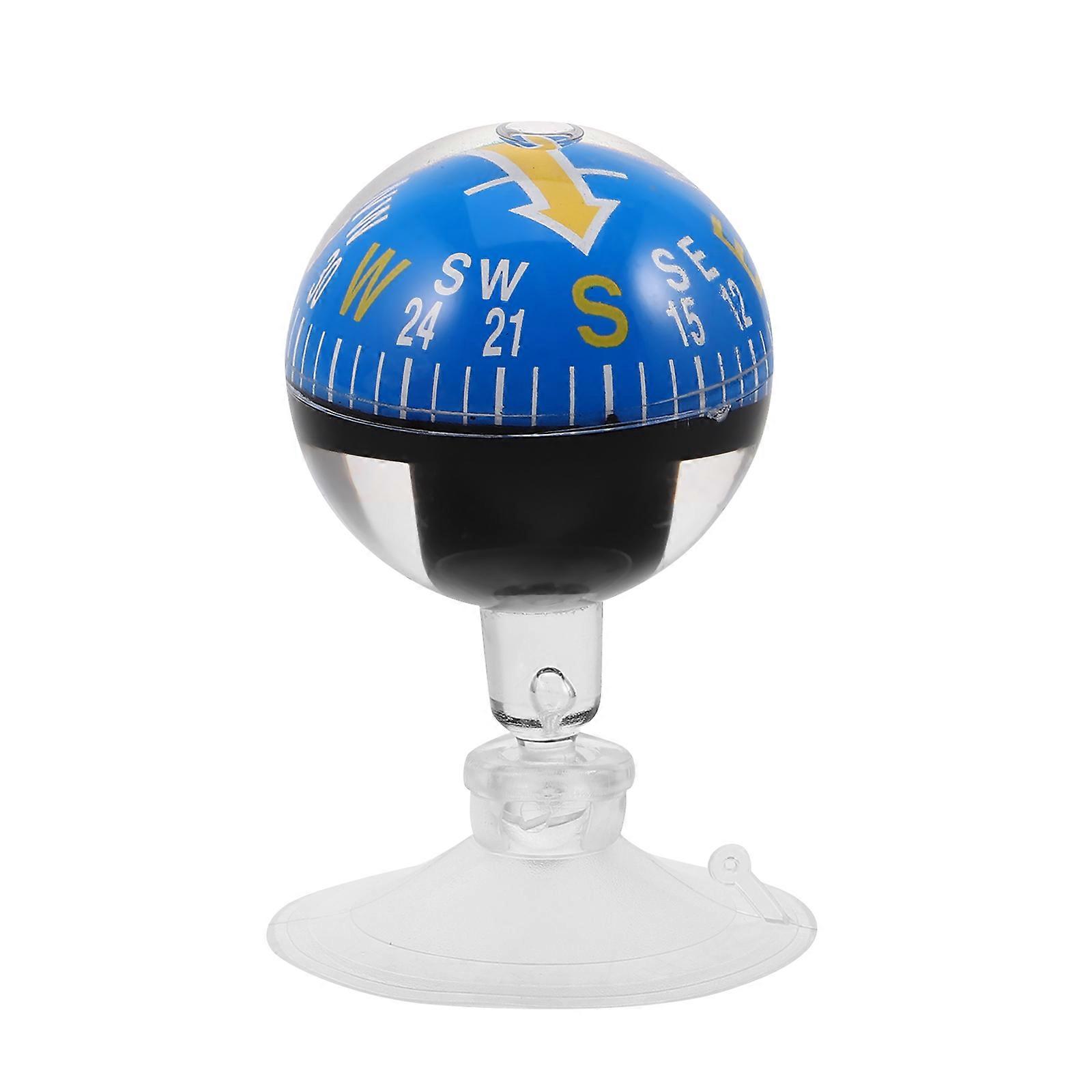 Car Compass Portable Compass for Vehicle Mount with Suction Cup
