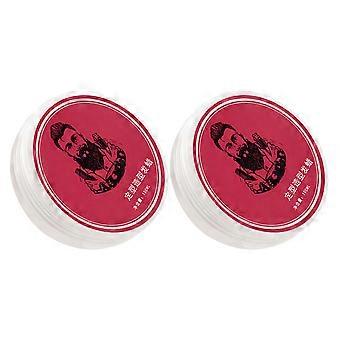 Cire coiffante pour hommes, fini mat, usage quotidien, lot de 2