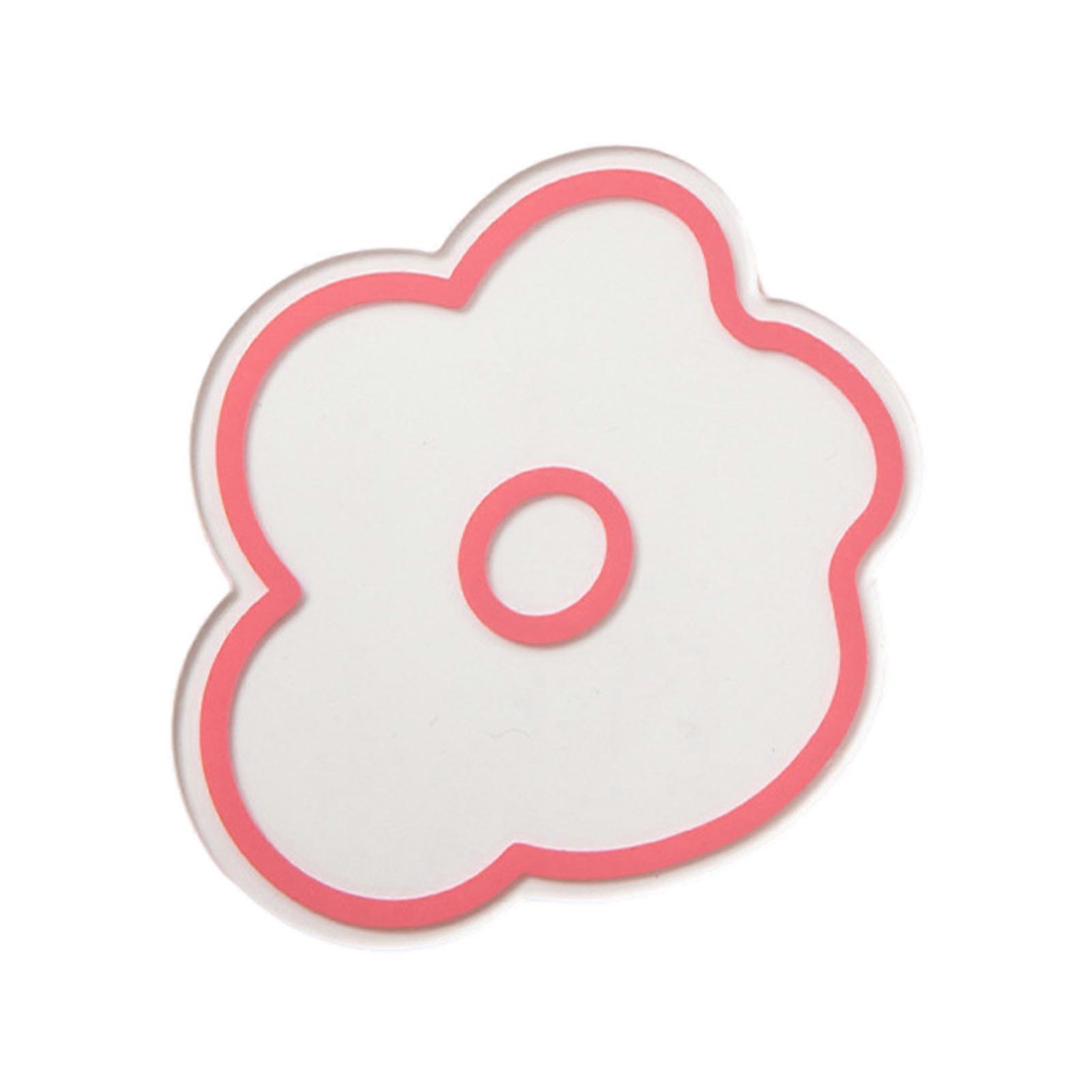 Flower Shaped Coaster - Anti Slip & Stackable - for Dining Table Decor