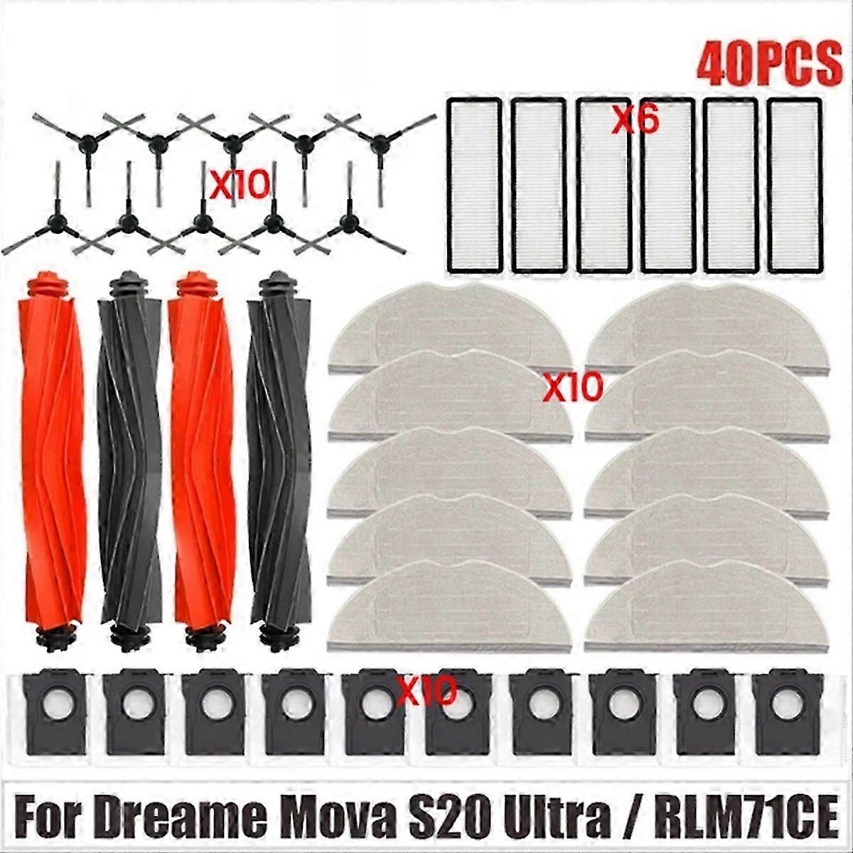 40PCS Vacuum Cleaner Replacement Accessories Kit Compatible with RLM71CE