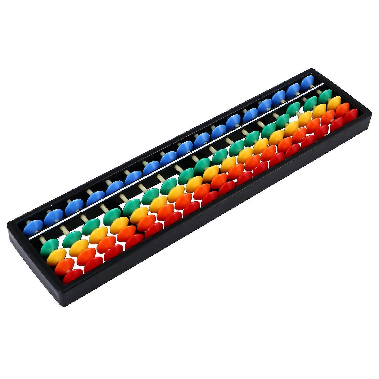 Plastic Abacus Arithmetic Abacus for Counting 1Pcs Learning Toy