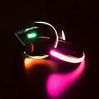 LED-Schuhclip-Leuchten für mehr Sicherheit, 2 Stück für bessere Sichtbarkeit beim Laufen in der Nacht