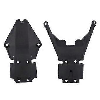 Front and Rear Gearbox Mount for Traxxas Slash 4X4 VXL Remo Hobby 9EMO HuanQi 727 1/10 RC Car Spare Parts Upgrades