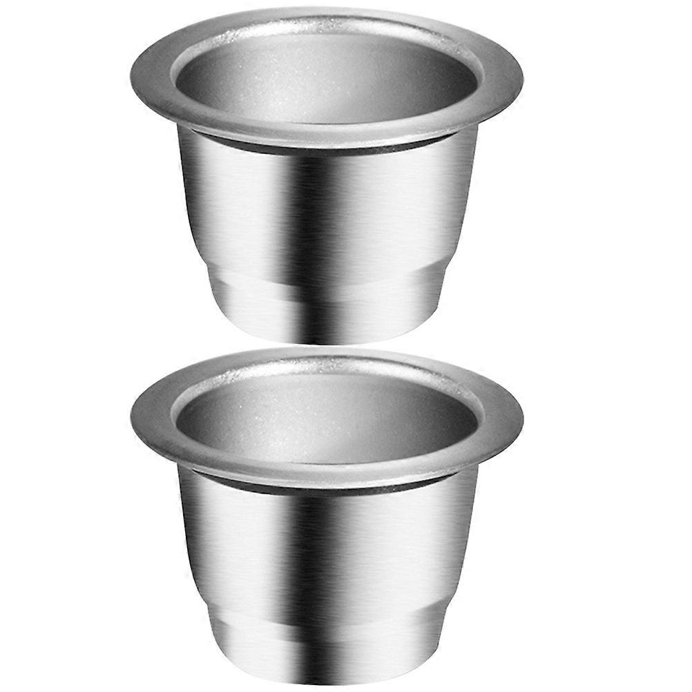 Coffee Filter Portable Coffee Strainer for Storage 6Pcs Silver Set