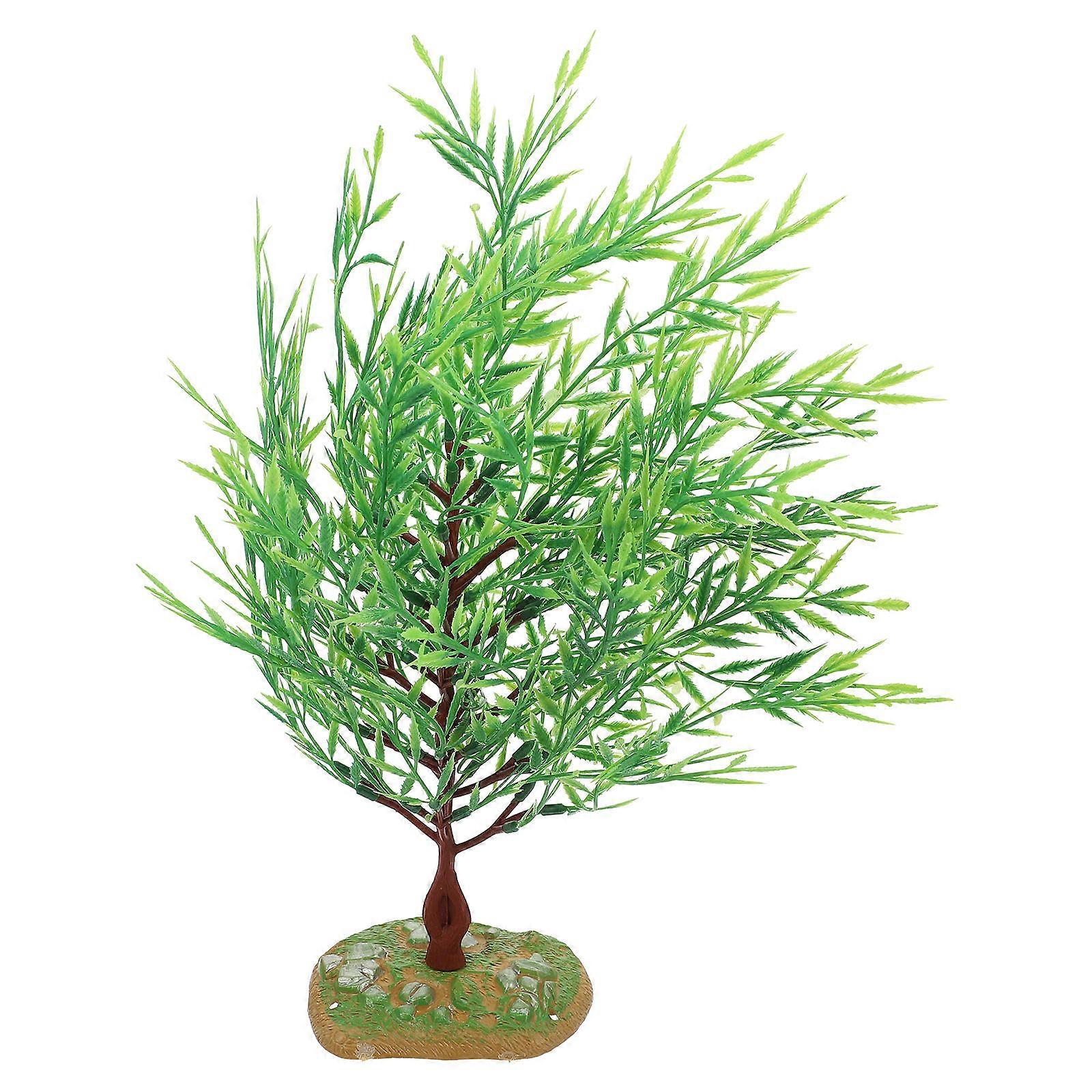 Sand Table Accessory Micro Landscaping Tree Shape Decor Willow Tree Model
