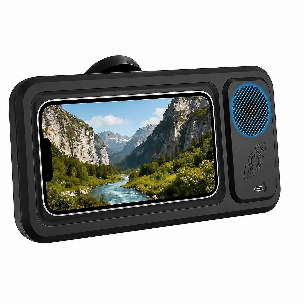 Wireless Speaker with 360 Rotating Touch Screen