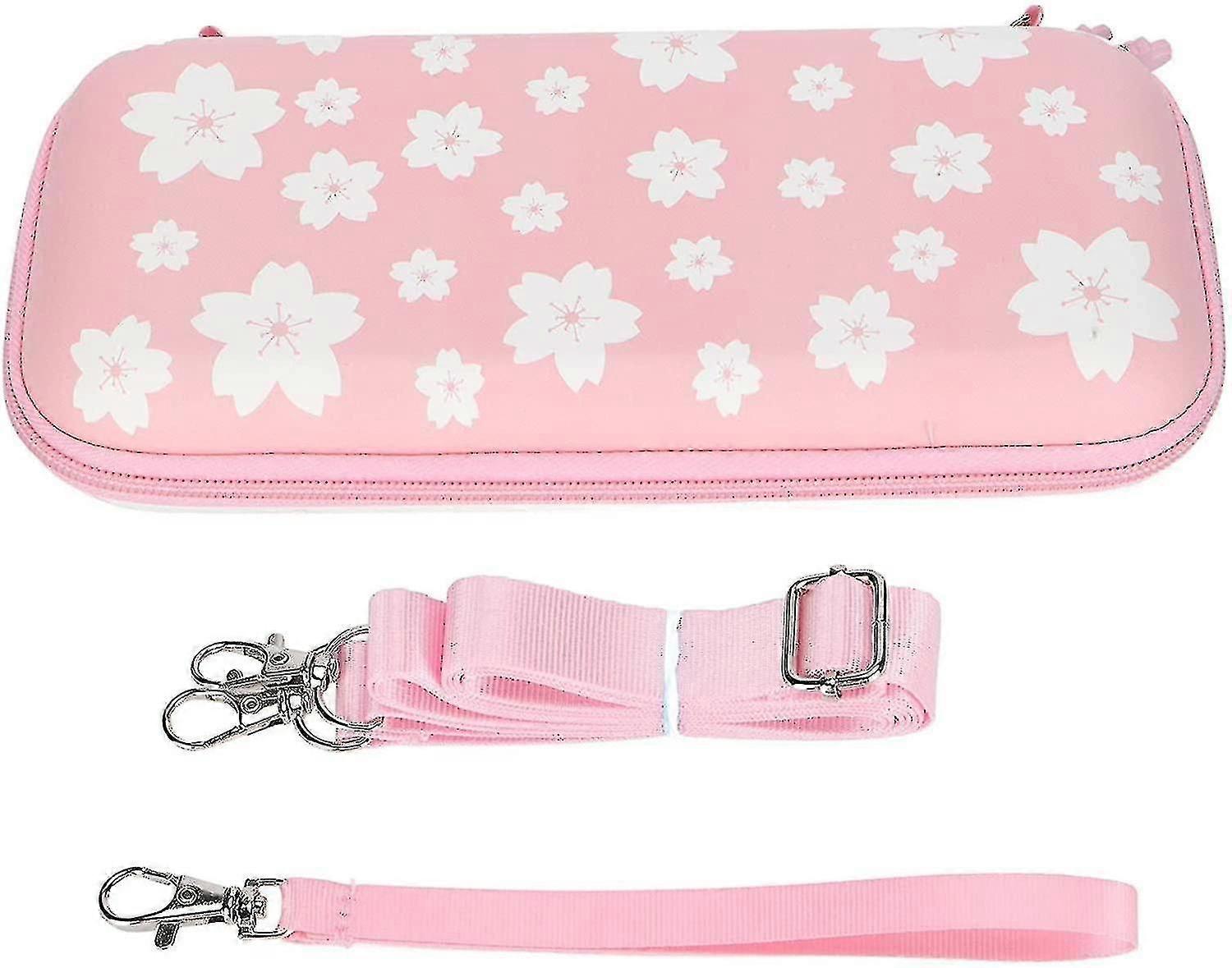 Pink Portable Game Console Protection Storage Case For Switch Lite (switch)
