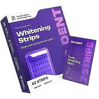 Lilla DR DENT tannblekingsstrimler - 7 til 21 blekingsbehandlinger - Mild og peroksidfri formel