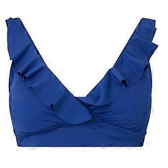 Ralph Lauren Womens/Ladies Ruffled V Neck Bikini Top