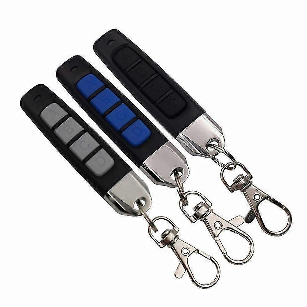 3pcs 4-In-1 Remote Control Duplicator,433MHz Copy Remote Controller,Wireless Cloning Key Fob Duplicator,Remote Control