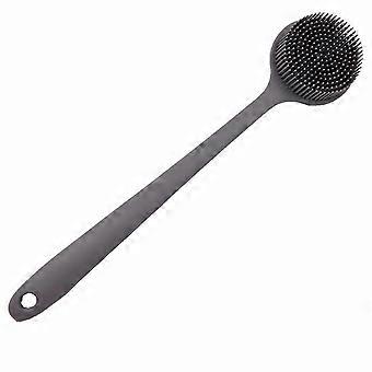 Purateur Corporel En Silicone, Purateur De Dos Long Manche Pour Douche, Brosse Pour Le Corps En Silicone, Purateur De Douche Pour Le Corps, Exfoliant