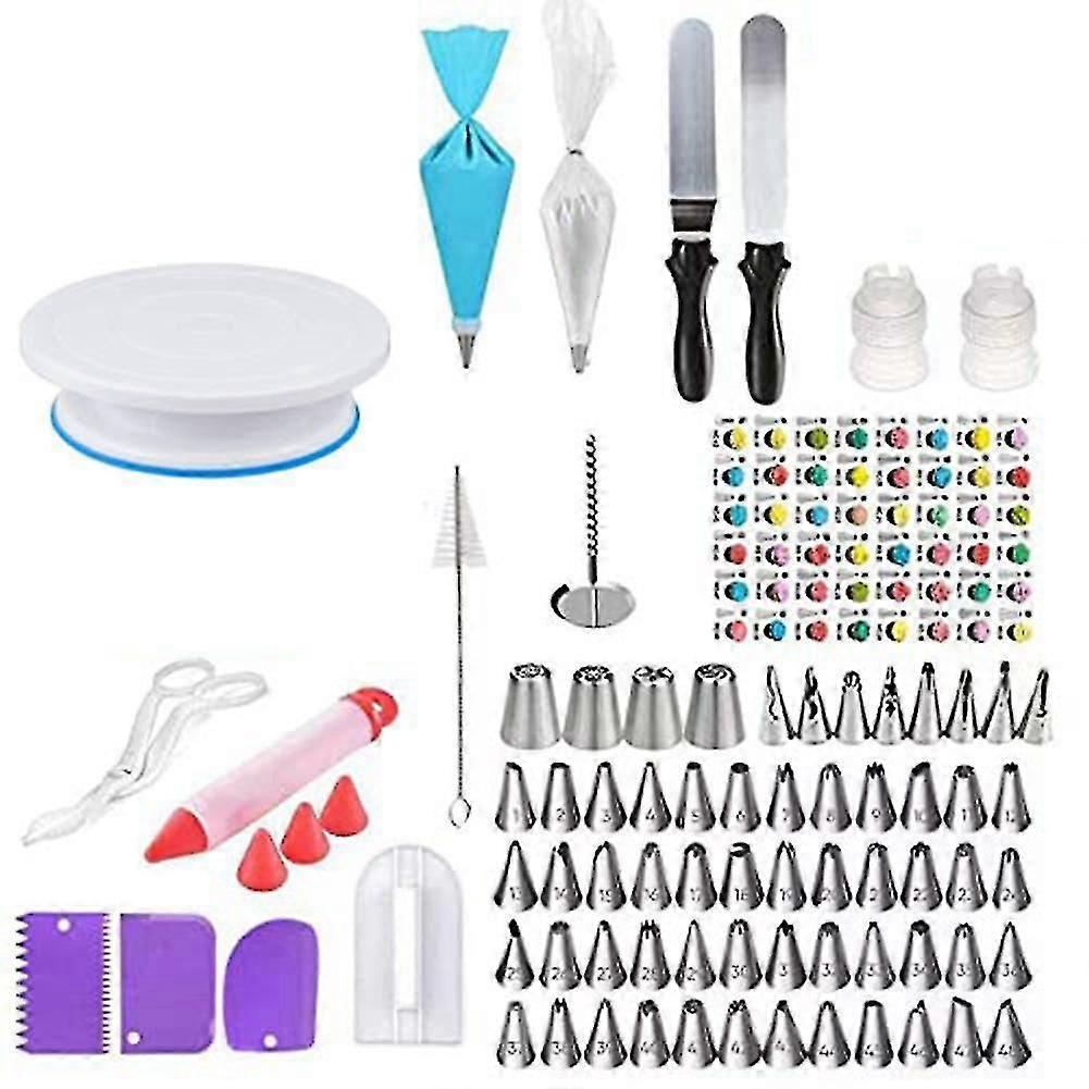 175 Piece Cake Turntable Diy Set Cake Fondant Baking Tools