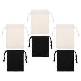 6 pz Segno Del Dollaro Sacchetti Con Coulisse Soldi Sacchetti Con Coulisse Regalo Sacchetti di Stoccaggio Forniture Per Il Partito