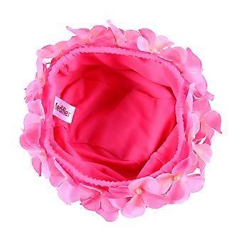 1pc Blumenform Schwimmen Atmungsaktiver Badehut für schwimmende Frauen Mädchen
