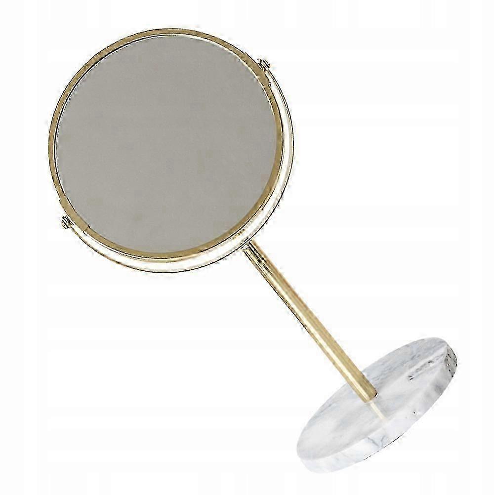 Portable Marble Makeup Mirror